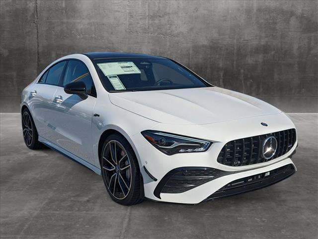 new 2025 Mercedes-Benz AMG CLA 35 car, priced at $61,860