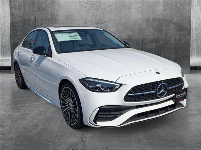 new 2025 Mercedes-Benz C-Class car, priced at $53,795