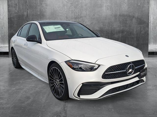 new 2025 Mercedes-Benz C-Class car, priced at $59,990