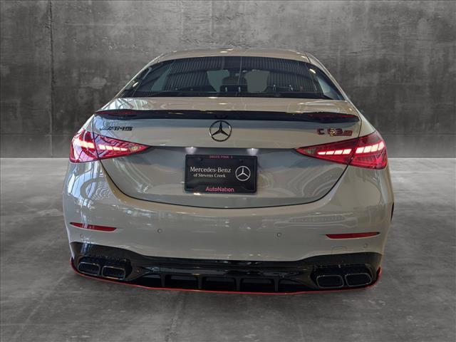 new 2024 Mercedes-Benz AMG C 63 car, priced at $109,990