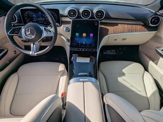 new 2025 Mercedes-Benz C-Class car, priced at $49,795
