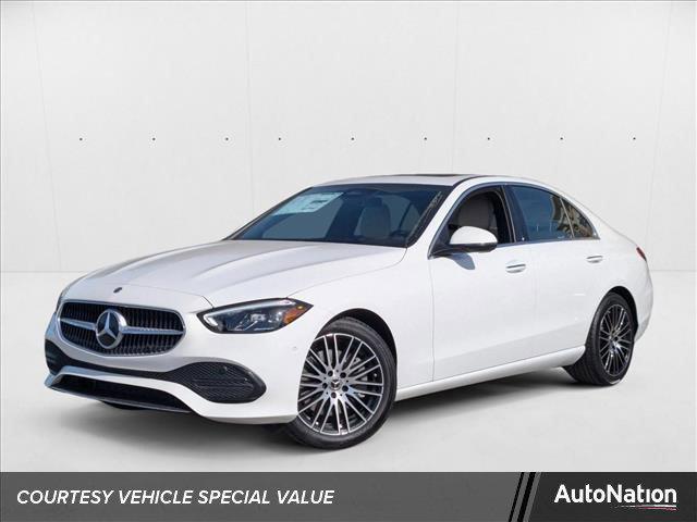 new 2025 Mercedes-Benz C-Class car, priced at $49,795