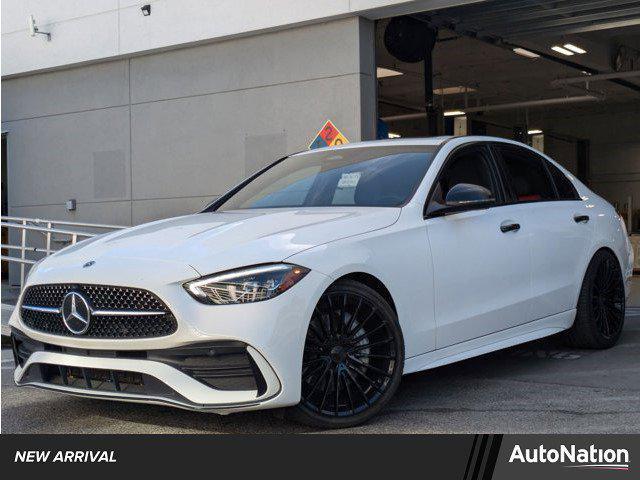 used 2023 Mercedes-Benz C-Class car, priced at $37,950