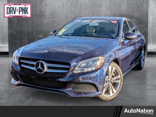 used 2018 Mercedes-Benz C-Class car, priced at $21,888