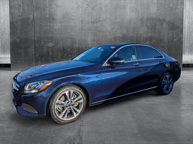 used 2018 Mercedes-Benz C-Class car, priced at $21,888