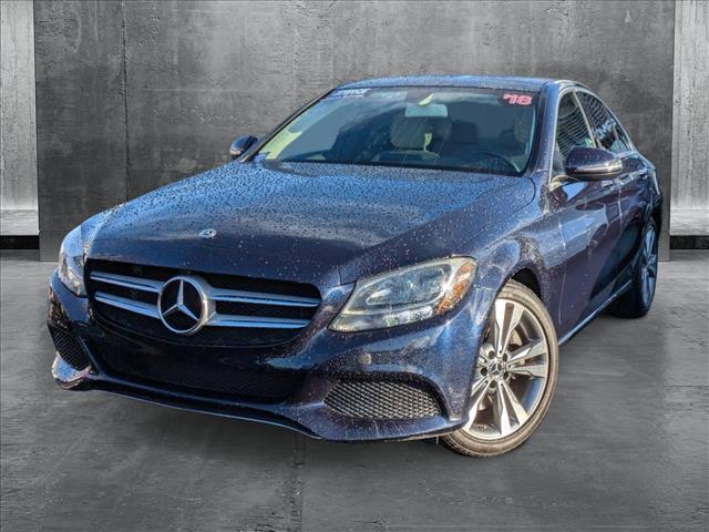 used 2018 Mercedes-Benz C-Class car, priced at $21,888