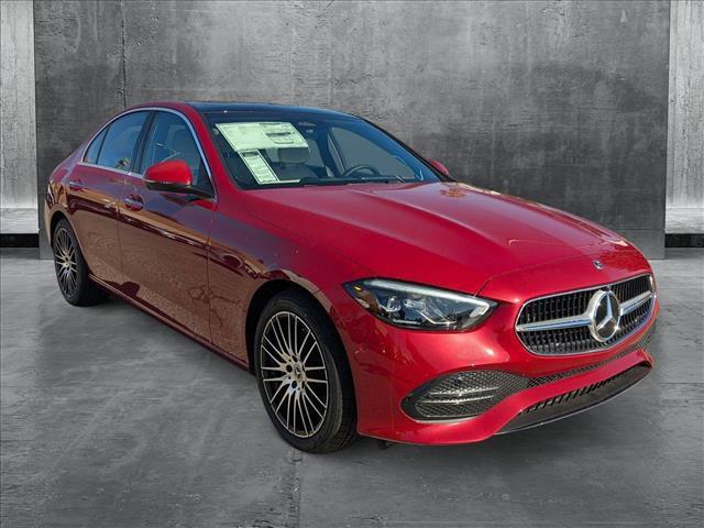 new 2025 Mercedes-Benz C-Class car, priced at $55,845