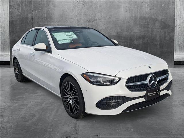 new 2025 Mercedes-Benz C-Class car, priced at $53,495