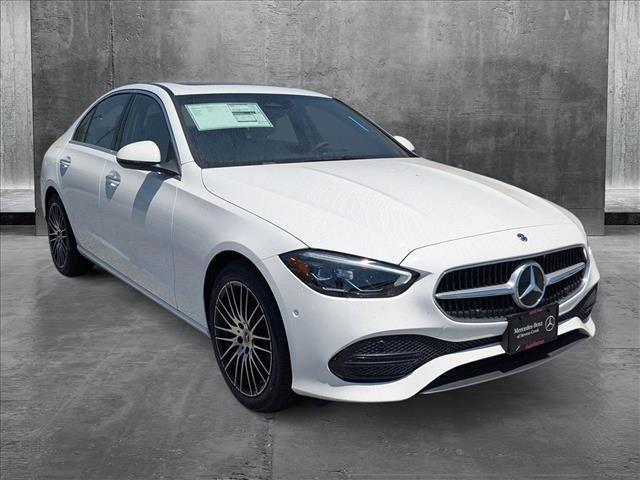 new 2025 Mercedes-Benz C-Class car, priced at $49,795