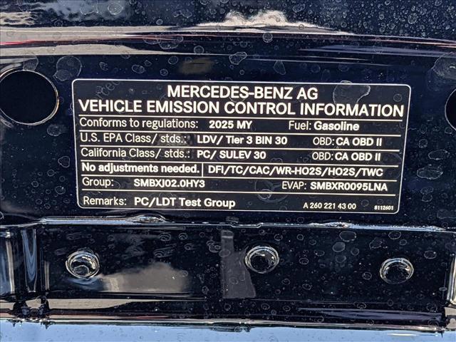 new 2025 Mercedes-Benz GLB 250 car, priced at $48,450