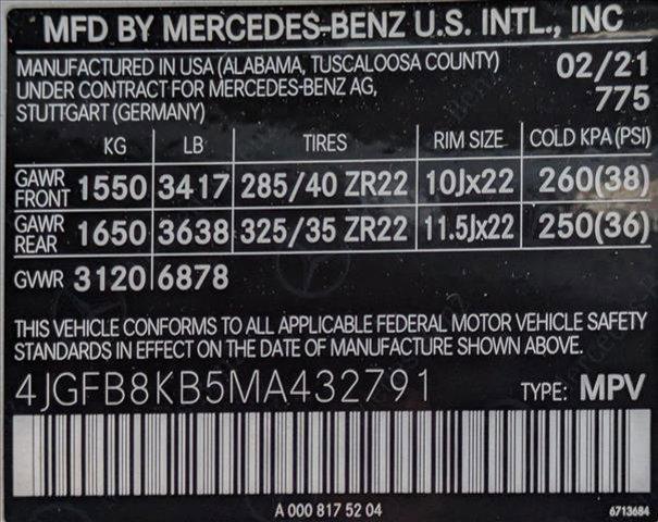used 2021 Mercedes-Benz AMG GLE 63 car, priced at $55,583