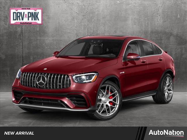 used 2021 Mercedes-Benz AMG GLC 63 car, priced at $64,998