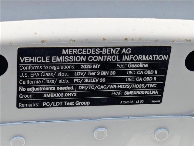 new 2025 Mercedes-Benz GLB 250 car, priced at $48,645