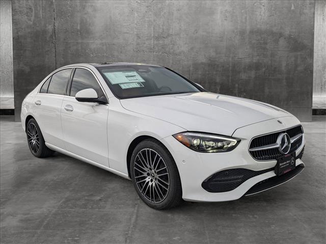 new 2024 Mercedes-Benz C-Class car, priced at $56,085