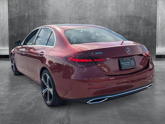 new 2025 Mercedes-Benz C-Class car, priced at $55,235