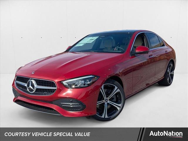 new 2025 Mercedes-Benz C-Class car, priced at $55,235