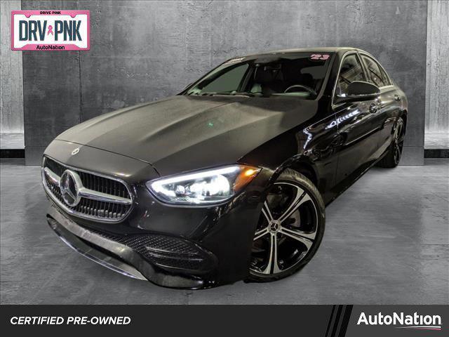 used 2023 Mercedes-Benz C-Class car, priced at $38,988