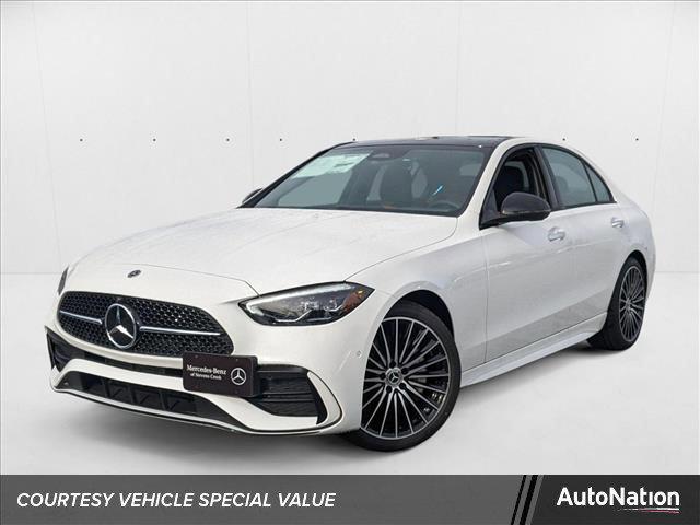 new 2025 Mercedes-Benz C-Class car, priced at $57,695
