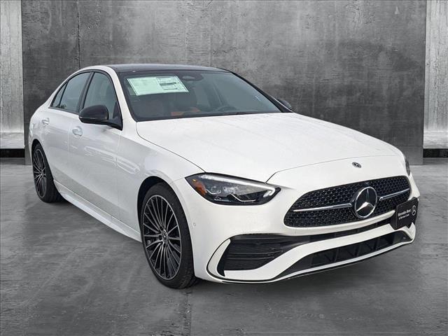 new 2025 Mercedes-Benz C-Class car, priced at $57,695