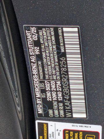 new 2025 Mercedes-Benz C-Class car, priced at $58,720