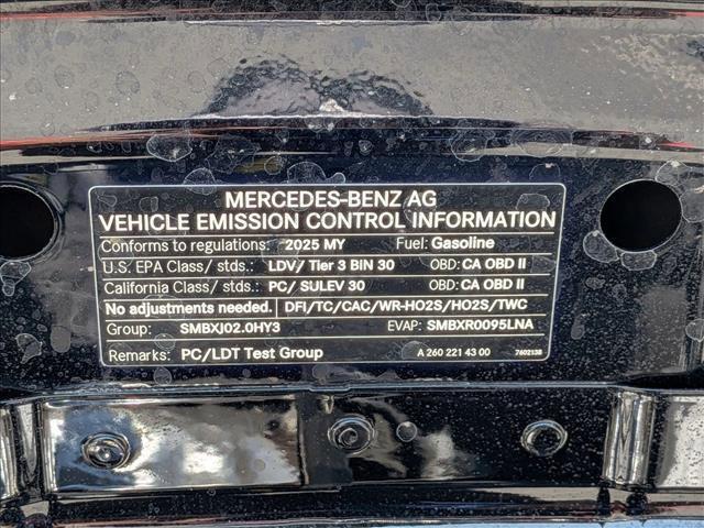 new 2025 Mercedes-Benz GLB 250 car, priced at $47,145