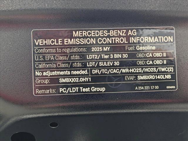 new 2025 Mercedes-Benz GLC 300 car, priced at $67,440
