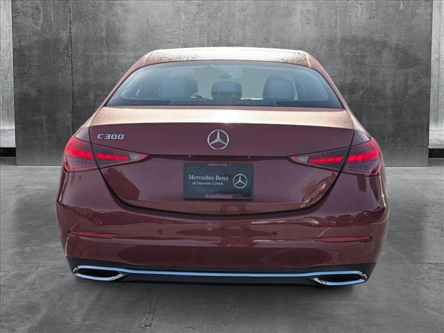 new 2025 Mercedes-Benz C-Class car, priced at $56,755