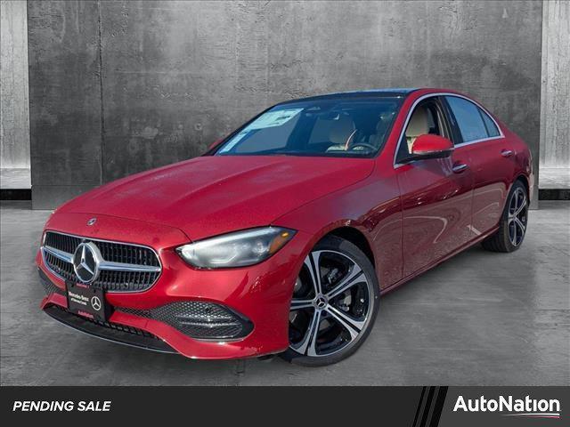 new 2025 Mercedes-Benz C-Class car, priced at $56,755