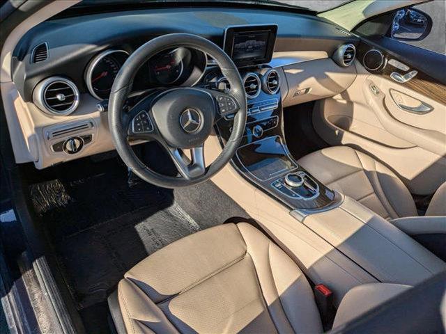 used 2017 Mercedes-Benz C-Class car, priced at $21,699