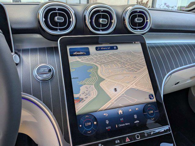 new 2025 Mercedes-Benz C-Class car, priced at $53,285