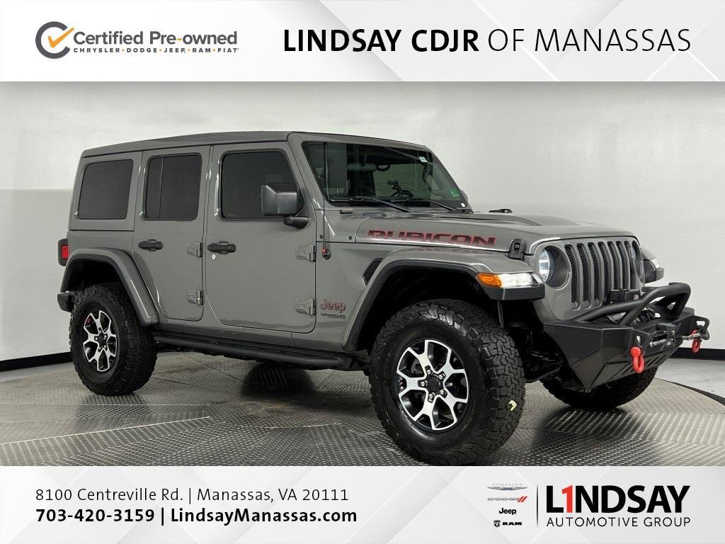 used 2020 Jeep Wrangler Unlimited car, priced at $32,300