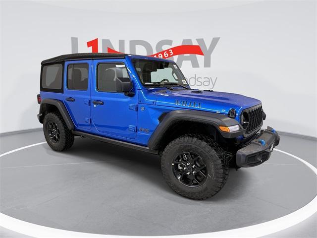 new 2024 Jeep Wrangler 4xe car, priced at $44,995