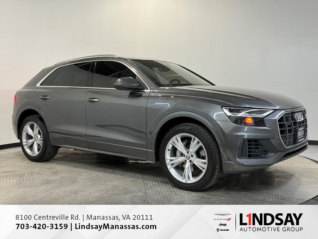 used 2019 Audi Q8 car, priced at $33,500