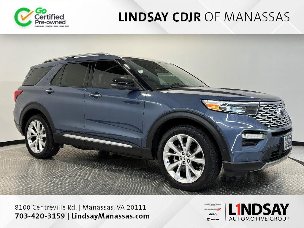 used 2021 Ford Explorer car, priced at $35,100
