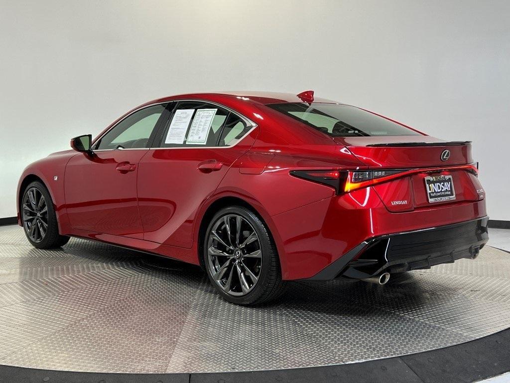 used 2022 Lexus IS 350 car, priced at $43,100