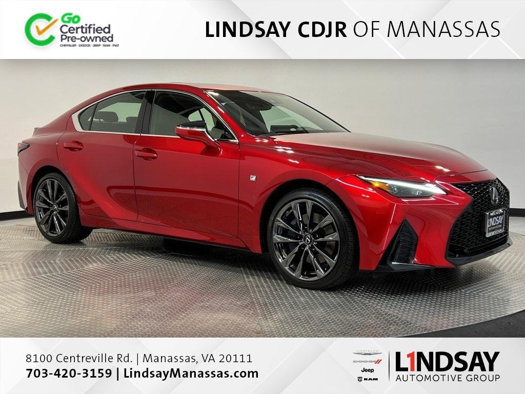 used 2022 Lexus IS 350 car, priced at $43,100