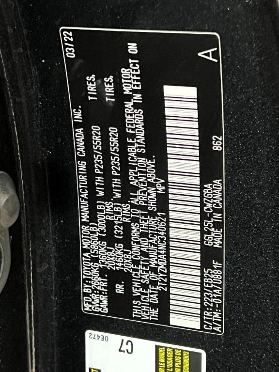 used 2022 Lexus RX 350 car, priced at $46,400