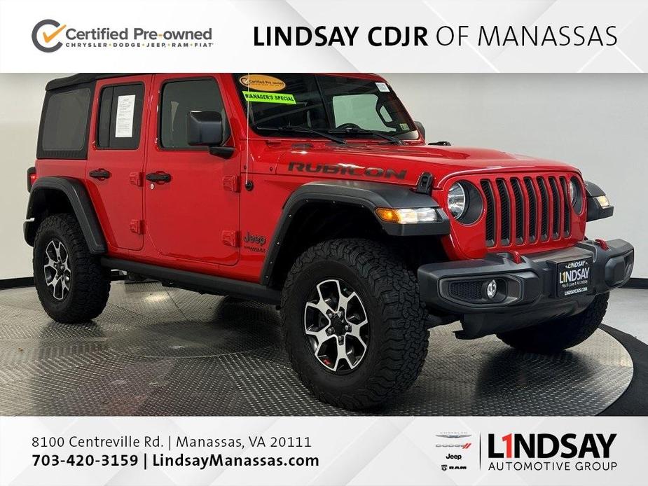 used 2021 Jeep Wrangler Unlimited car, priced at $38,700