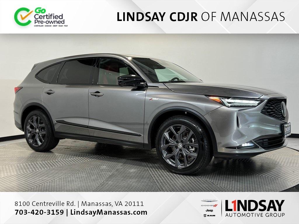 used 2022 Acura MDX car, priced at $43,600