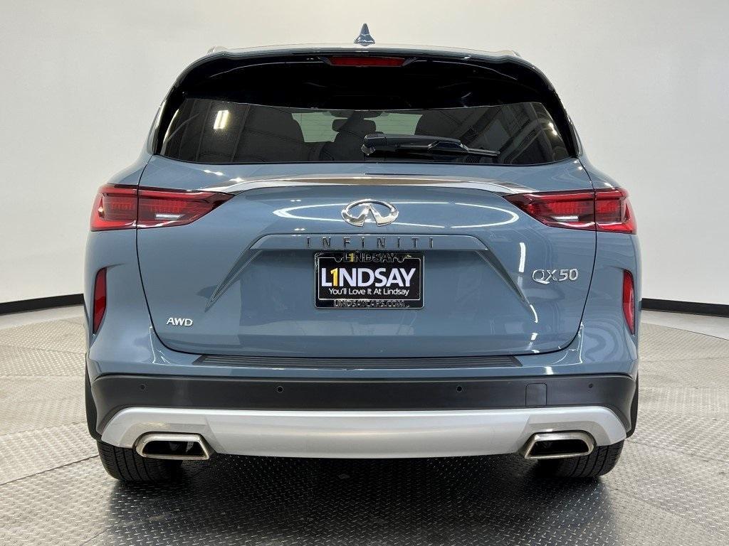 used 2022 INFINITI QX50 car, priced at $31,200