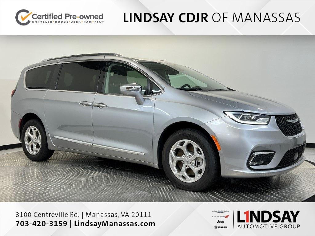 used 2021 Chrysler Pacifica car, priced at $35,500
