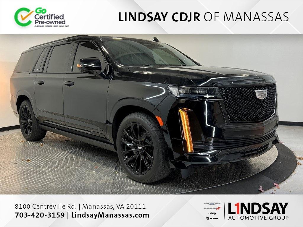 used 2023 Cadillac Escalade ESV car, priced at $89,700