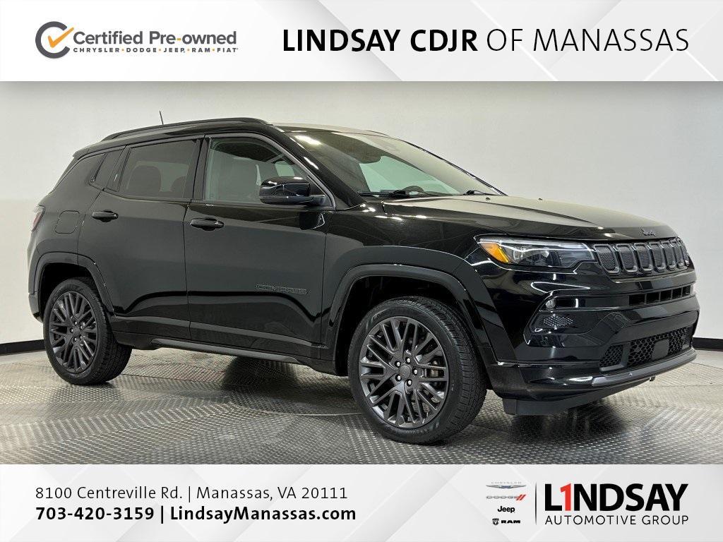 used 2022 Jeep Compass car, priced at $25,300
