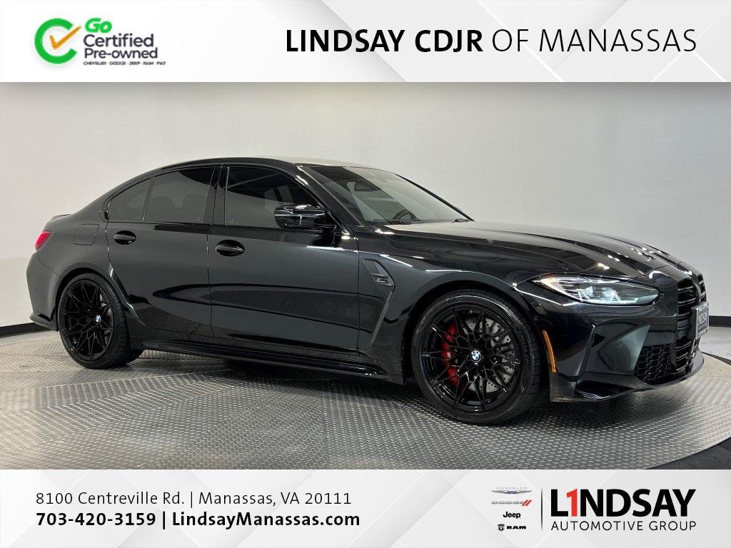 used 2024 BMW M3 car, priced at $91,000