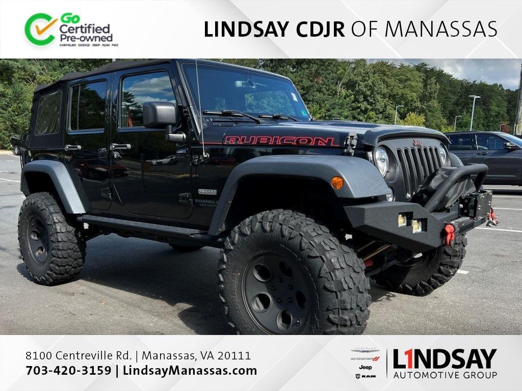 used 2017 Jeep Wrangler Unlimited car, priced at $29,900