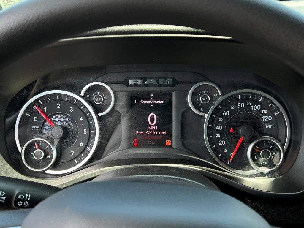new 2025 Ram 1500 car, priced at $44,686