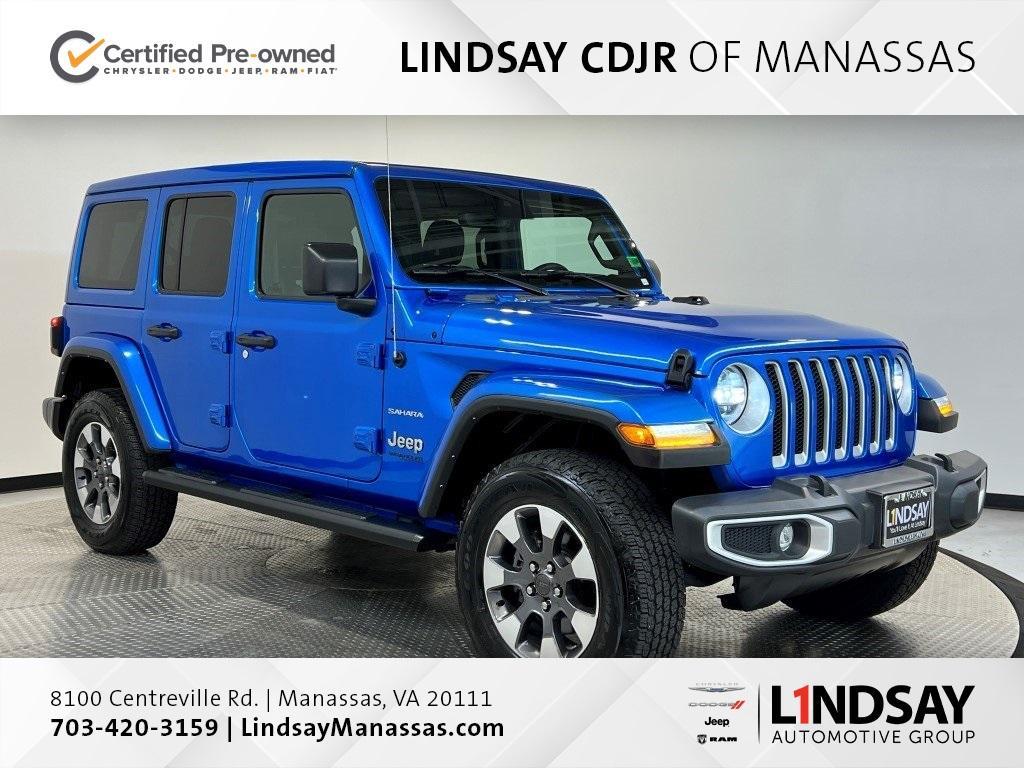 used 2022 Jeep Wrangler Unlimited car, priced at $36,200