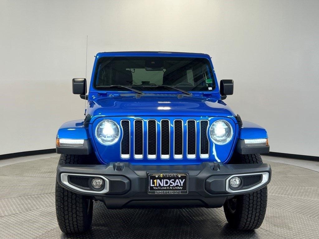 used 2022 Jeep Wrangler Unlimited car, priced at $36,200