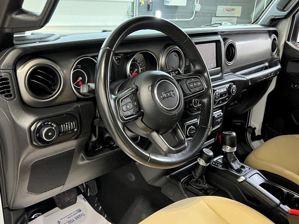 used 2022 Jeep Wrangler car, priced at $28,000