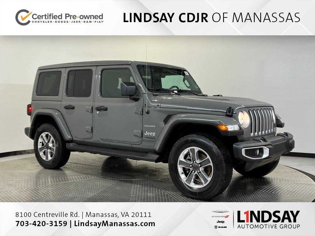 used 2021 Jeep Wrangler Unlimited car, priced at $32,000
